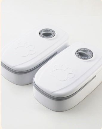 Automatic Pet Feeder - Smart Food Timer Dispenser for Cats and Dogs