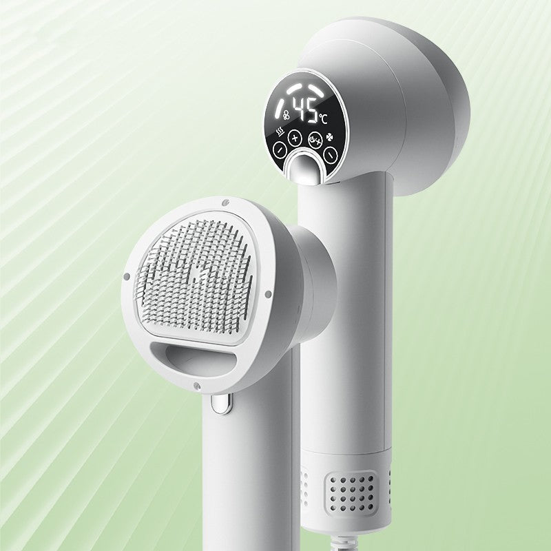 Smart Pet Hair Dryer - 2-in-1 Grooming Blow Dryer and Comb for Dogs and Cats
