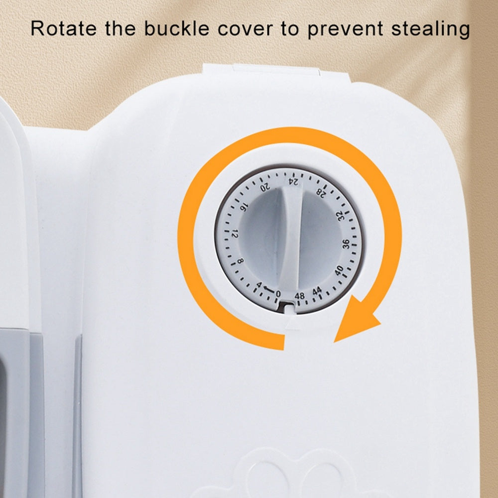 Automatic Pet Feeder - Smart Food Timer Dispenser for Cats and Dogs