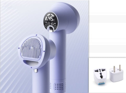Smart Pet Hair Dryer - 2-in-1 Grooming Blow Dryer and Comb for Dogs and Cats