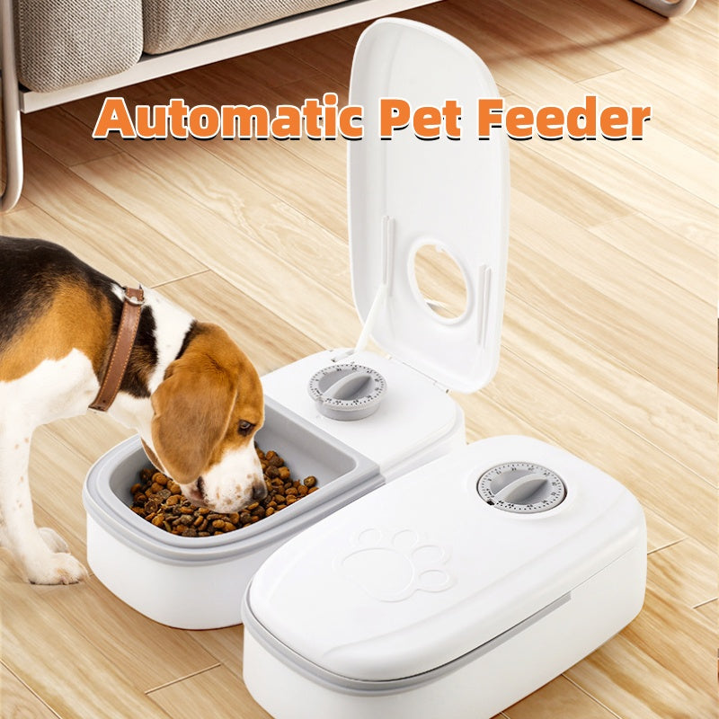 Automatic Pet Feeder - Smart Food Timer Dispenser for Cats & Dogs - CharmPaws